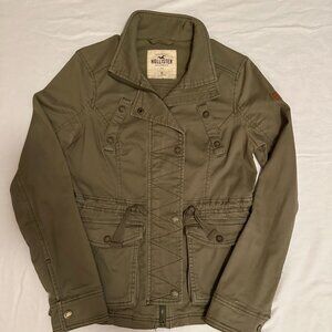 Hollister Olive Green Outdoor Jacket